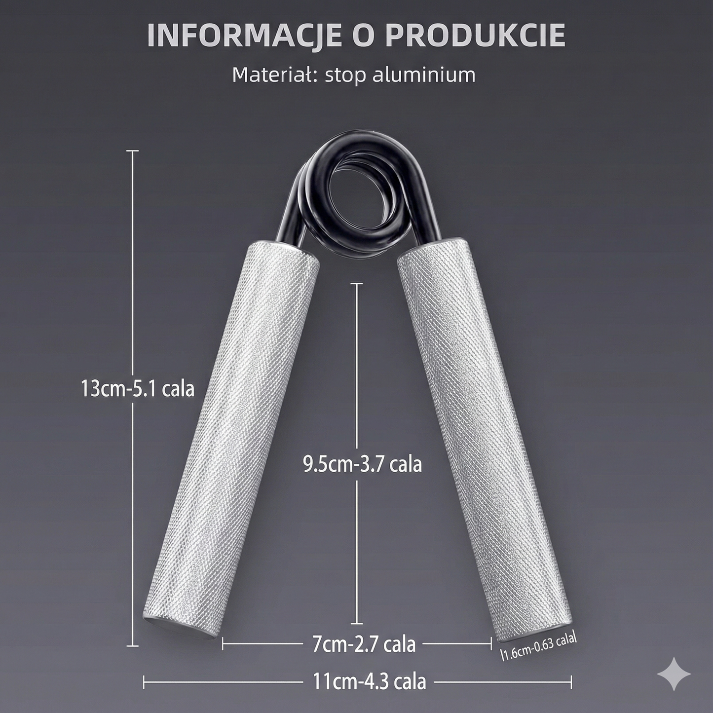 Trener Siły Chwytu™ – Warianty 100–300 lbs